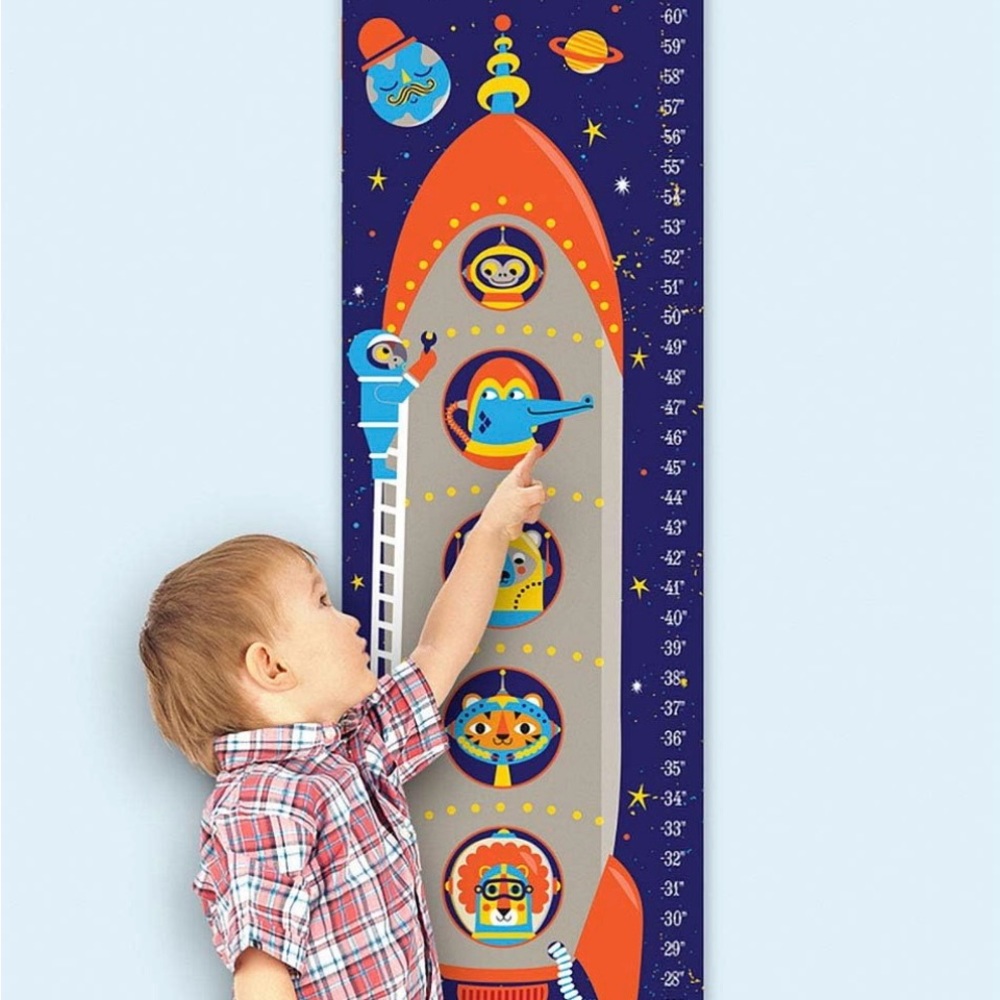 Land of Nod Oopsie Daisy Personalized Rocket Growth Chart